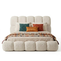 Lit Bubble Bouclette Blanc